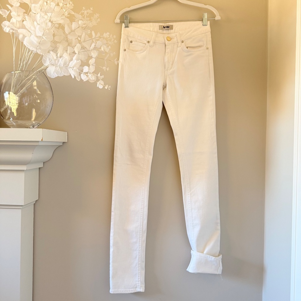 Acne Studios Hex White Jeans (Size 27)